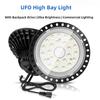 UFO High Bay Light Waterproof LED Garage Floodlight High Brightness Industrial Plant Lighting Lamp
