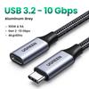 UGREEN USB C Удлинительный кабель Папа-Мама Type C Удлинитель Совместимый с Thunderbolt 3 Подходит для Nintendo Switch MacBook