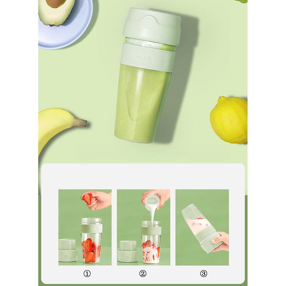 Portable Blender Electric Juicer USB Fruit Mixers Bottle Mini Smoothie Juicers Machine Food Milkshake Processor Juice Cup Maker