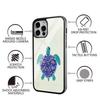 Чехол для телефона с тропической татуировкой-черепахой для IPhone 16 15 14 13 Pro Max 11 12 Mini Alex Mirror Для Magsafe Беспроводной зарядки Чехол