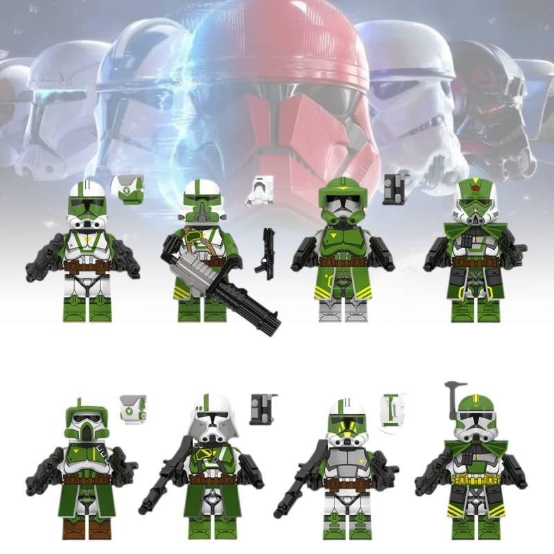 Wm6125 Апокалипсис Командир Солдат Набор игрушек из строительных блоков для творческой игры и воображения