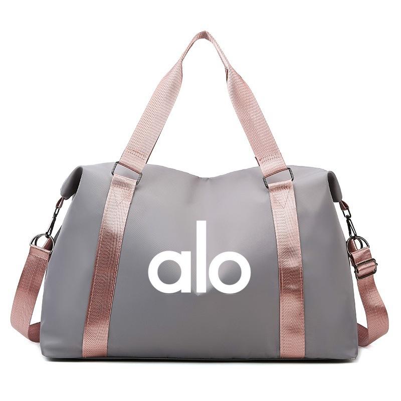 Printed sports fitness bag, portable travel bag, shoulder crossbody bag, lightweight waterproof large-capacity travel bag