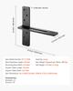 VEVOR T Shelf Brackets 2 Pcs, 200 lbs/90 kg Weight Capacity, 12x2.89x12 in / 304.8x73.5x304.8 mm, Solid Steel Heavy Duty Brackets for Shelves