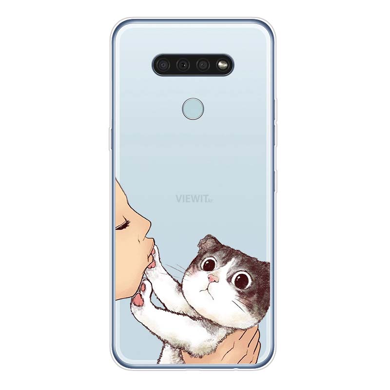 Cat Don't Kiss Me For LG K92 K52 K62 K22 K71 K61 K51S K41S G8 G8S G8X V35 V50 V40 V50S V60 Q60 Phone Case