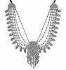 Antique Oxidized Black Polish Multi Layer Afghani Ethnic Fashion Tribal Necklace Jewelry for Women Girls