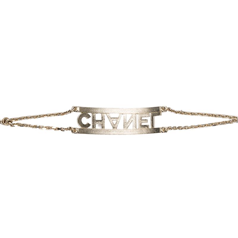 Chanel Браслет 22SS Весна-Лето Классический Логотип-Буква Инкрустированный Стразами Женский Стиль
