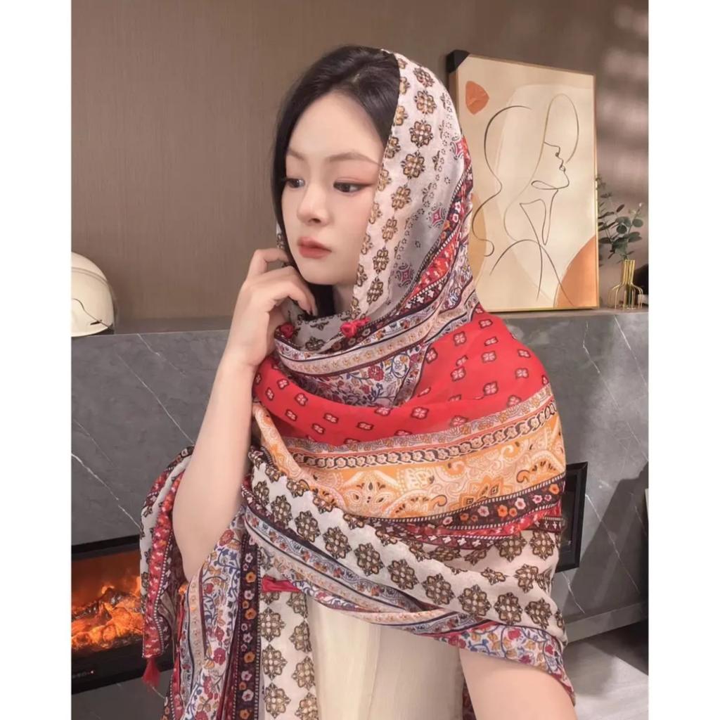 Skin Friendly And Breathable Warm And Versatile Home, Autumn And Winter Women'S Travel Shawl, Thick Cloak, Air Conditioning Blanket