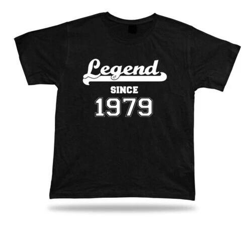 Legend Printed T-Shirt From 1979 Happy Birthday Gift Unisex Gift Idea