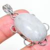 Rainbow Moonstone Handmade 925 Sterling Silver Gift Pendant 1.81" I1a64