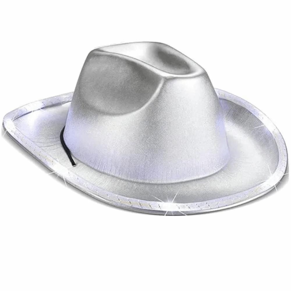 Composite Light Up Cowgirl Hat Comfortable Cowboy Hat Durable Space Cowgirl Hat Outdoor
