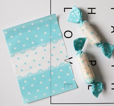 500Pcs Candy Wrappers Packaging for Caramels, Colored Wax Paper Wrapping Sheets for Homemade Candy, Nougat, Taffy & Chocolate