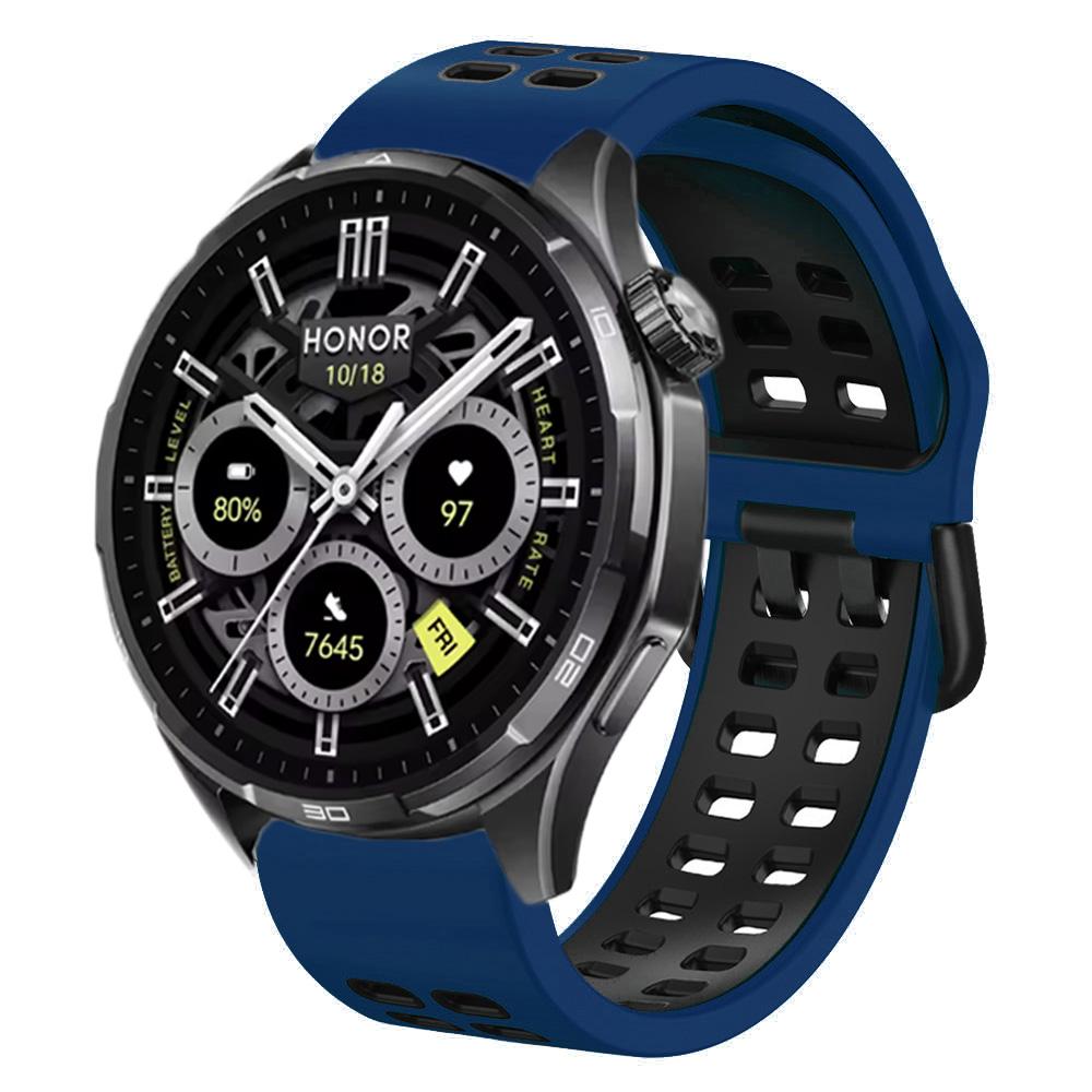Силиконовый браслет 22 мм для ремешка Honor Watch 6Plus Для HONOR Watch 5Ultra GS 3/GSPro/MagicWatch 2 46 мм Для ремешка Honor Watch 6