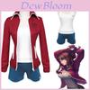 Dangan Ronpa Аой Асахина Униформа Косплей Костюм С Изысканными Бордовыми Шортами