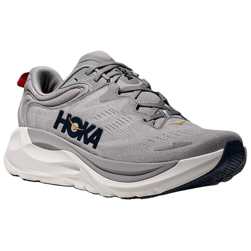 HOKA One One Gaviota 6 Износостойкие Дышащие Поддерживающие Беговые Кроссовки Мужские Серые 1171934-STLLR