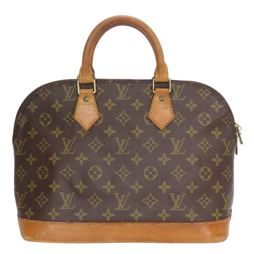 Used LOUIS VUITTON Handbag Alma old type M51130 Monogram Brown Brown Classic