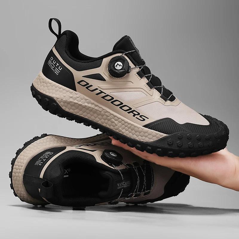 Mens Sneakers Walking Waterproof Hiking Shoes for Men Man Male Breathable Trekking Men's Sports Shoes Casual Outdoor Trainers