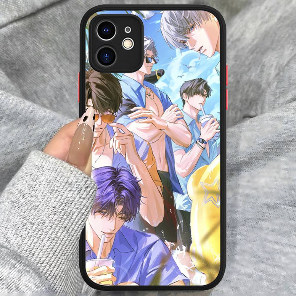 Игра Love And Deepspace Для Силиконового Матового Чехла На Телефон Для IPhone 16 Pro Max 15 14 13 12 11 X XS MAX