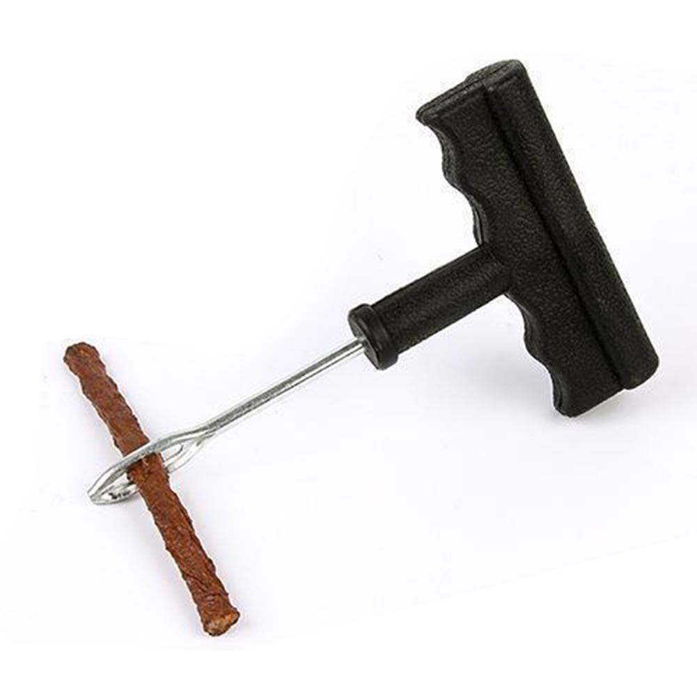 Набор инструментов для ремонта автомобильных шин с клеевыми резиновыми полосками, набор инструментов для быстрого ремонта проколов бескамерных шин мотоциклов и велосипедов