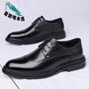 British Korean version pointed groom suit wedding shoes men's shoes business dress casual leather shoes
