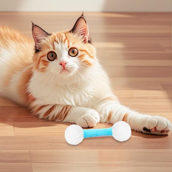 Игрушка с кошачьей мятой, котенок, самостоятельная игра, охота, пиналка, интерактивная игрушка для прорезывания зубов, мягкая плюшевая пиналка для домашних кошек, котят