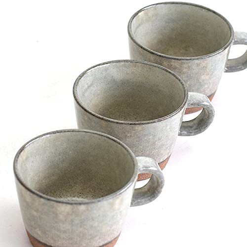 Пара кружек Татара, набор из 2 предметов посуды, подарочная коробка, подарок Mino Ware Safe, 350 мл, широкое горлышко, красная глина, печь для обжига, сделано в Японии 020411 Микроволновая печь/посудомоечная машина