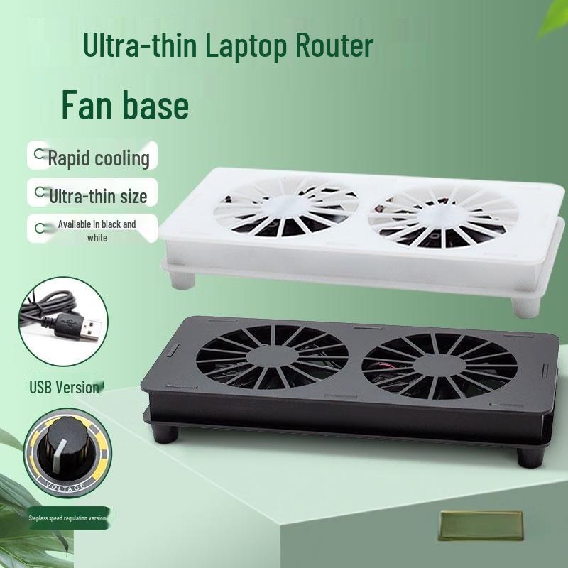 Yuzhuxun Ultra-Thin Dual Fan Laptop Cooling Pad
