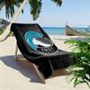 Atalanta BC poster Print Beach Towel, Large Soft Quick Dry Towel for Beach Camping Swimming