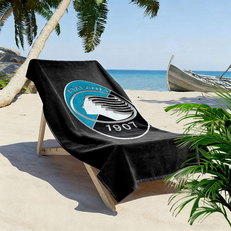Atalanta BC poster Print Beach Towel, Large Soft Quick Dry Towel for Beach Camping Swimming