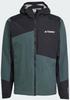 Куртка Adidas TERREX Xperior Hybrid RAIN.RDY Rain Jacket Legend Ivy / Black (JD8340)