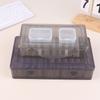 20/26Pcs Transparent Plastic Craft Storage Box Portable Multifunctional Storage Box For Jewelry Beads Diy Art Supplies