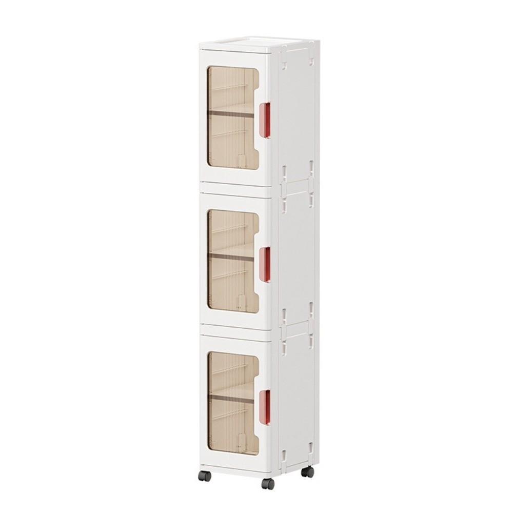 Multi-layer Storage Cabinet Large-capacity Bathroom Cabinet Durable Toilet Shelves  Bathroom