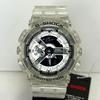 Casio G-Shock GA-114RX-7A Аналогово-цифровые мужские часы Прозрачные Белые Ударопрочные Спортивные