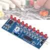 Smart Electronics Kits NE555+CD4017 Light Water Flowing Light LED Module DIY Kit Learn Electronic Principles