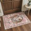 Vintage Tiger Entrance Floor Mat Indoor Outdoor Area Rug Non Slip Bedroom Kitchen Door Mat Home Decoration