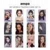aespa НАБОР КАРТОЧЕК MY WORLD A Официальная фотокарточка
