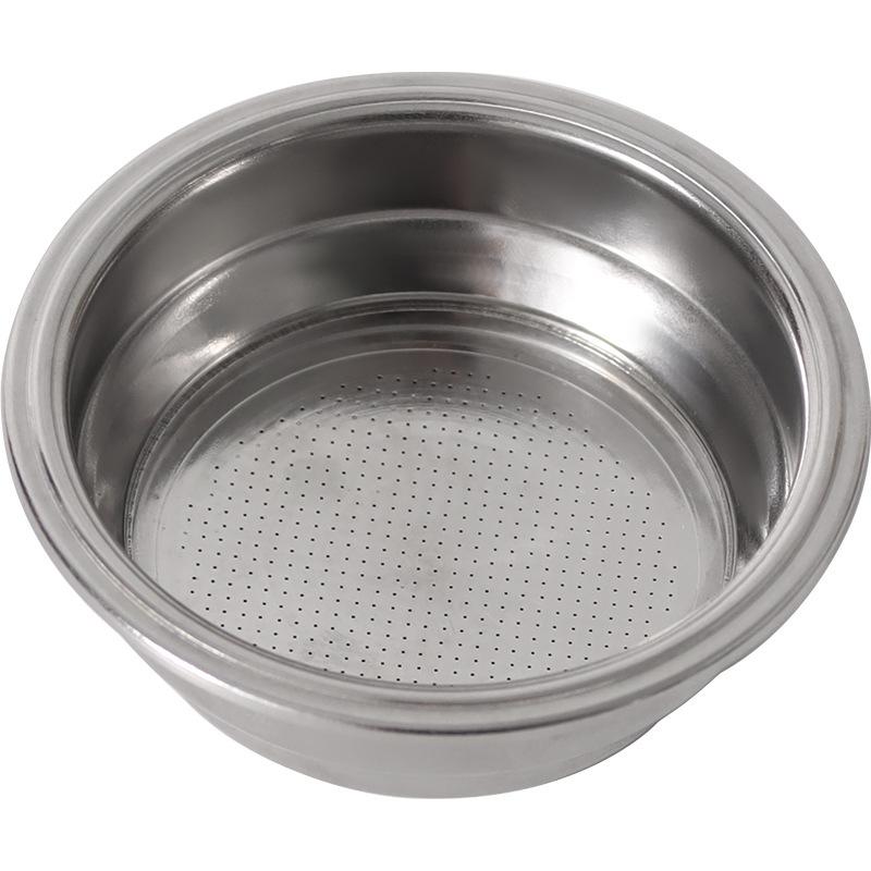 51mm Pressurized Filter Basket Stainless Steel 1 2 Cup Double Layer Espresso Machine Dripper For Portafilter Barista Accessories