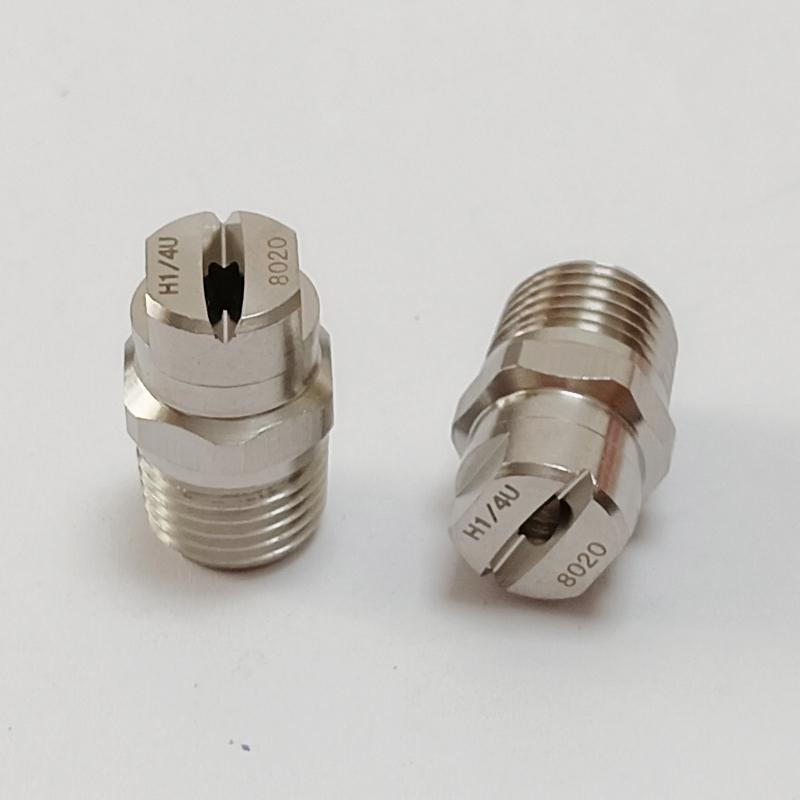 1/4" BSPT нержавеющая сталь плоскоструйная форсунка для очистки