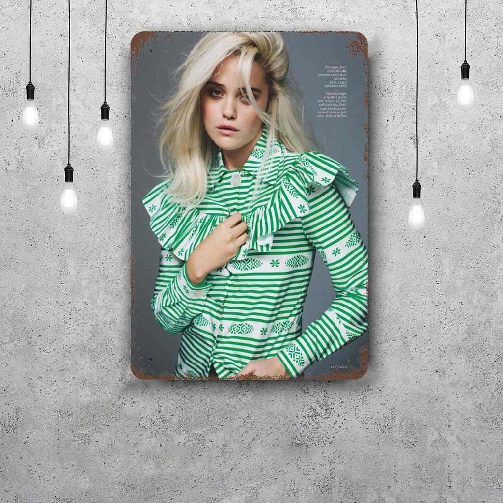 Sky ferreira Ретро Винтажная Жестяная Вывеска Постер Декоративная Табличка Металлическая Пластина Настенный Декор