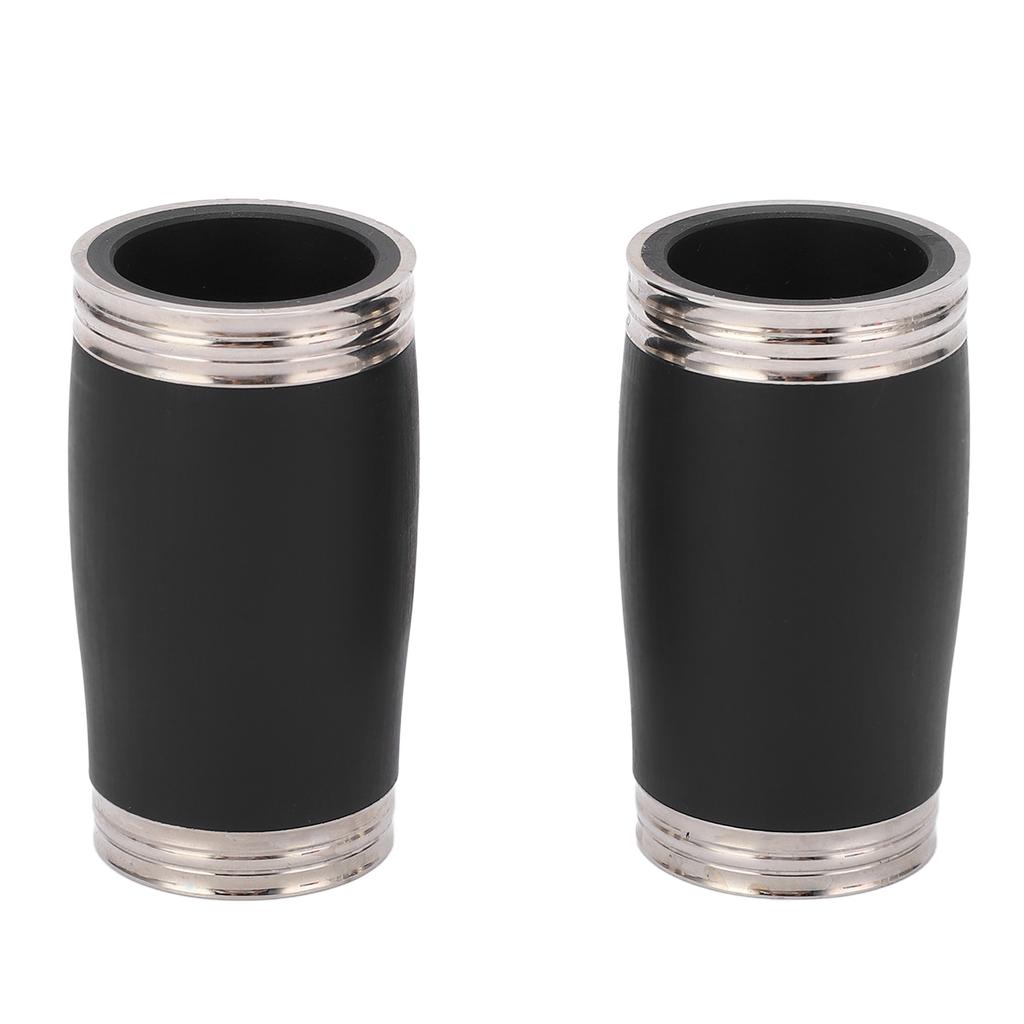 2PCS Clarinet Tuning Tube Bb Treble Pitch Pipe Clarinet Barrel Replacement Accessories 58MM
