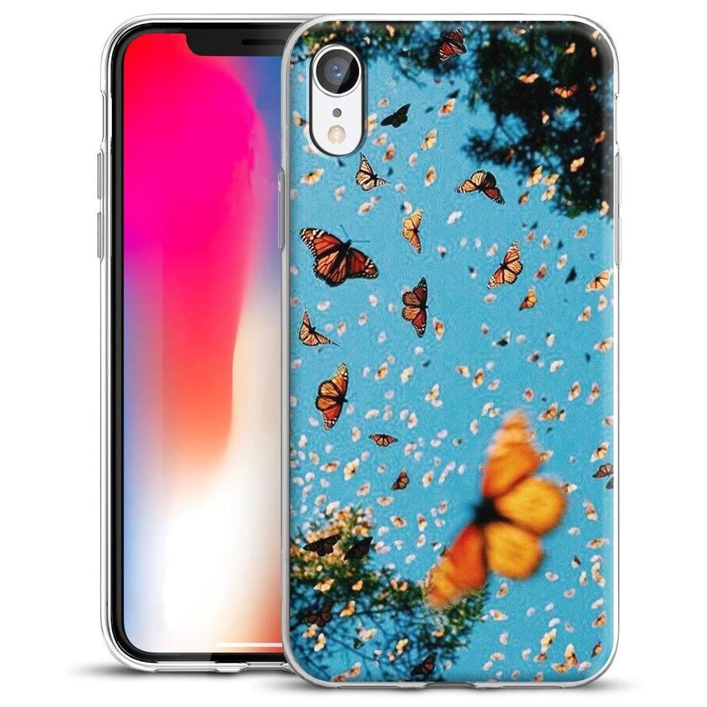 Силиконовый чехол с фантастической эстетикой бабочки для Apple iPhone 12 Mini 11 Pro SE XS X XR Max 8 7 6S 6 Plus 5S