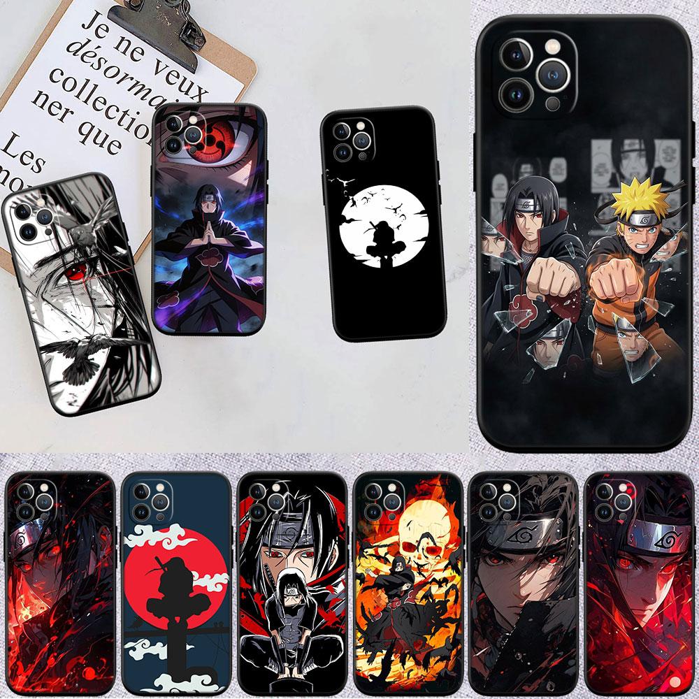 LO73 Naruto Uchiha Itachi Case for Samsung M06 M15 M16 M35 M55 M56 A36 A42 A50 A50S A51 A52 A32 A33 A05 A05S A06 A16 A20