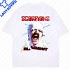Футболка Scorpions Forever Classic Футболка с логотипом группы Рок Унисекс Футболки Полиэстер Футболки Топ С коротким рукавом Круглый вырез Идея для подарка Одежда
