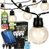 Girlanda Solarna Ogrodowa 30 Led Ozdobne Kuleczki 10,6M 2700K Ciepła + Pilot Gladi Control Lumiled