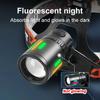 2025 New Super High Power LED Rechargeable Headlamp Big Battery Outdoor Head Flashlight Zoomable 18650 Battery 4 Modes Powerful