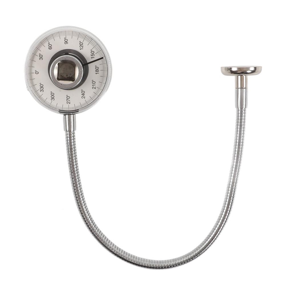 360 Degrees Wrench Angle Gauge 1/2 Inch Drive Angle Gauge Meter  Maintenance Technician