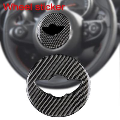 Наклейки на руль для Mini Cooper, аксессуары Countryman F60 F55 F56, наклейки из углеродного волокна, аксессуары для автомобиля Para El Coche