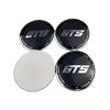 4Pcs 56+60mm GTS Emblem Car Wheel Center Hub Center Cap Rim Hub Dustproof Cover For VW Volkswagen Toyota Jaguar Hyundai FORD zd5