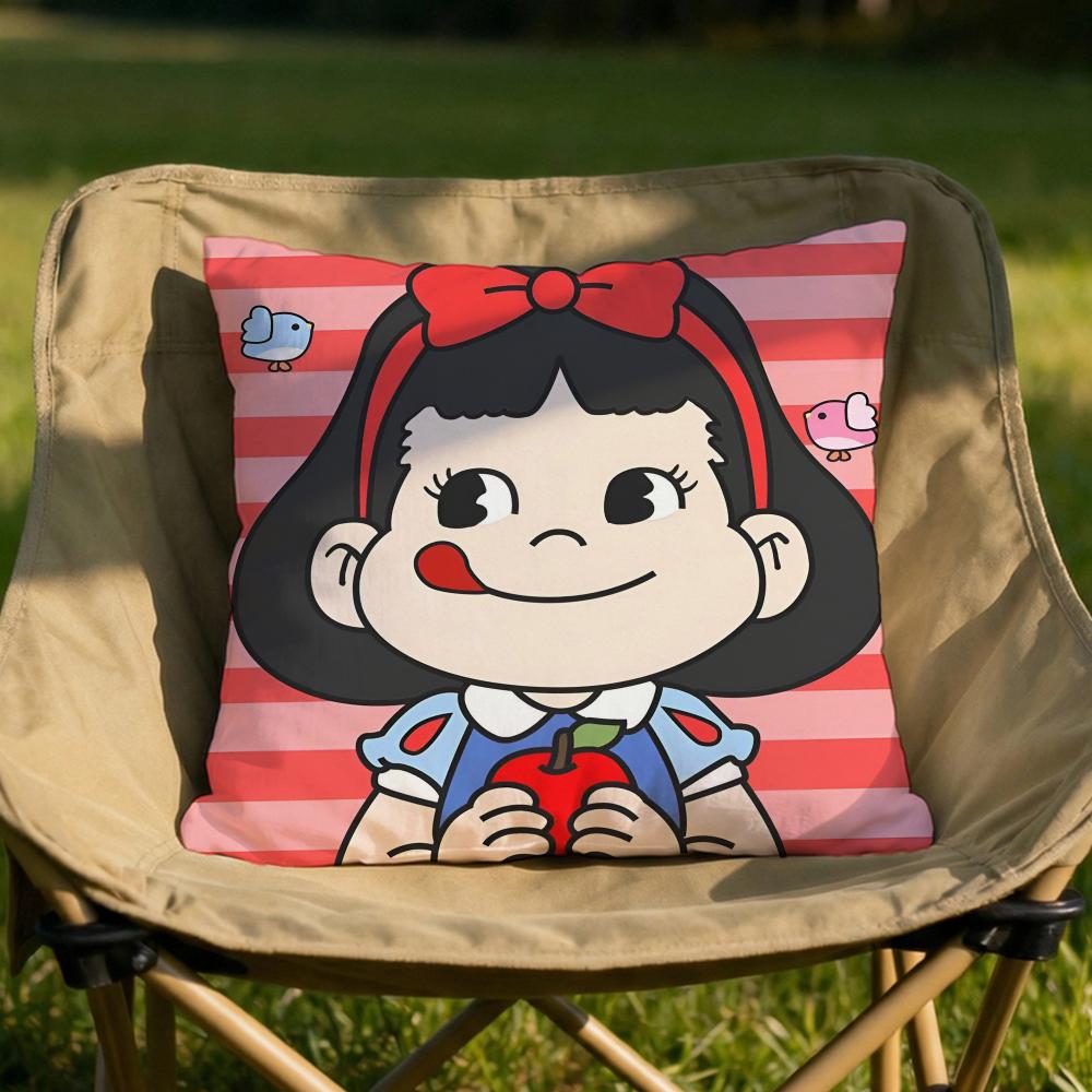 Candy Brand FFujiya Cushion Cover Soft Reversible Durable Pillow Cover MultiScene Use for Home Car Daily Comfort