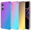 Ударопрочный градиентный чехол из ТПУ с усиленными углами для Xiaomi Poco X8 Pro Max, защитный прозрачный чехол