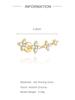 CANNER Micro Inlaid Cubic Zircon Piercing Helix Tragus Earring For Women 925 Silver Stud Earring Delicate Daily Jewelry